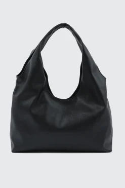 Large Twisted Handle Shoulder Bag