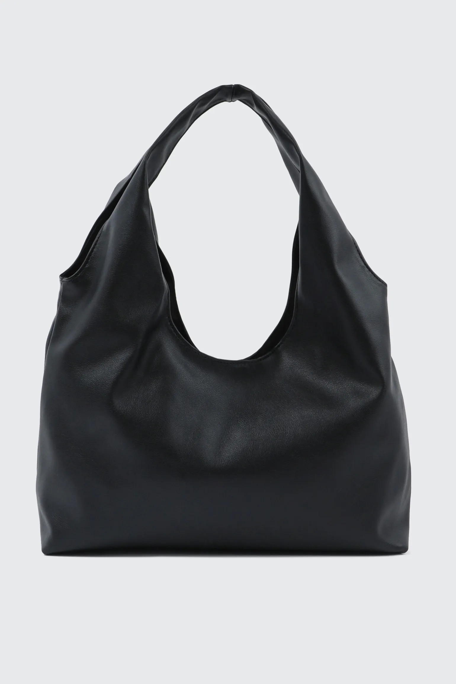Large Twisted Handle Shoulder Bag