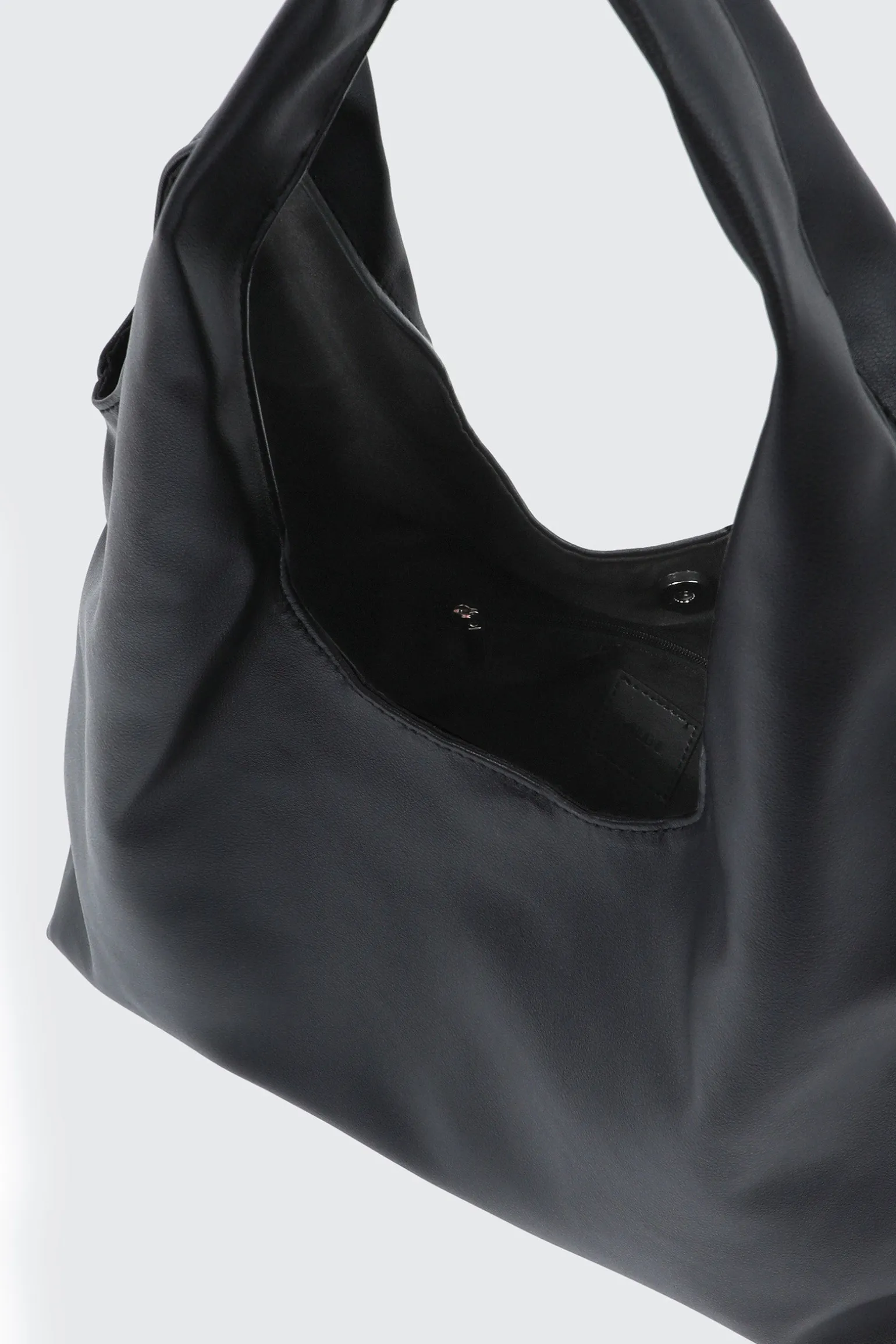Large Twisted Handle Shoulder Bag