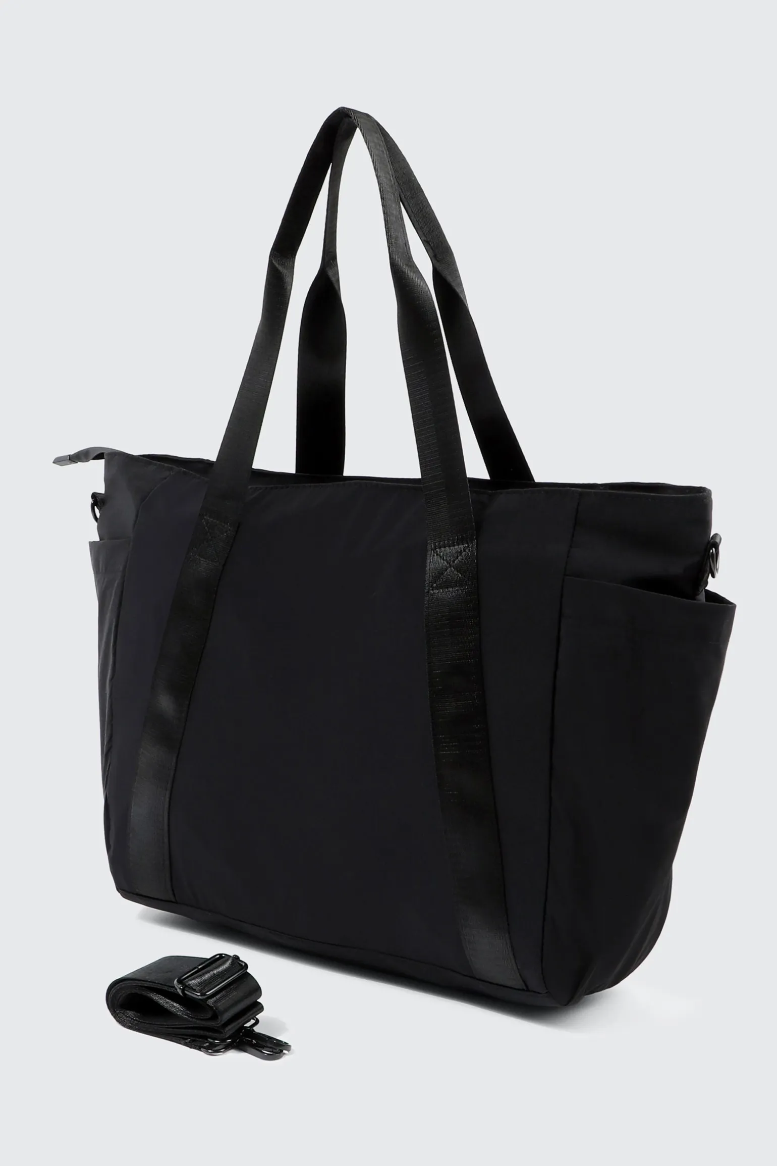 Large Zip Tote with Strap