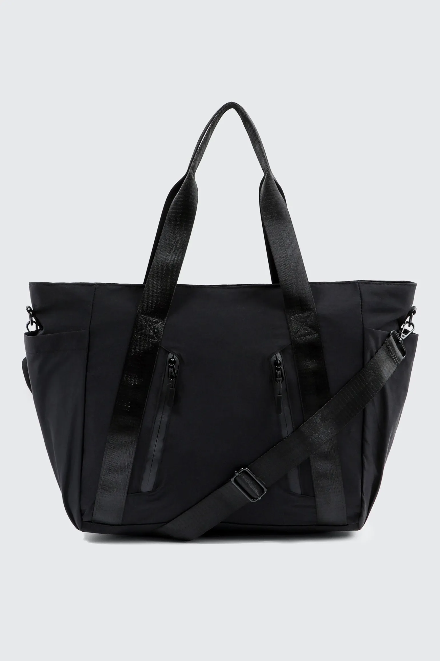 Large Zip Tote with Strap