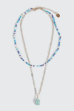 Layered Beaded Necklace