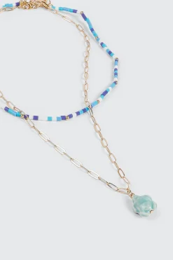 Layered Beaded Necklace
