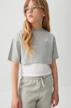 Layered Graphic Boxy T-Shirt