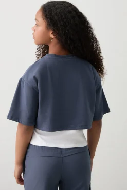 Layered Graphic Boxy T-Shirt