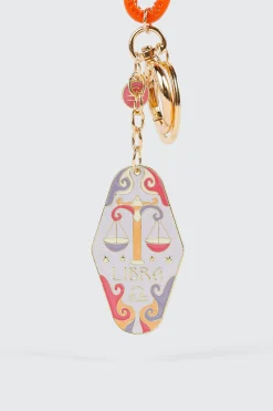 Libra Zodiac Keychain