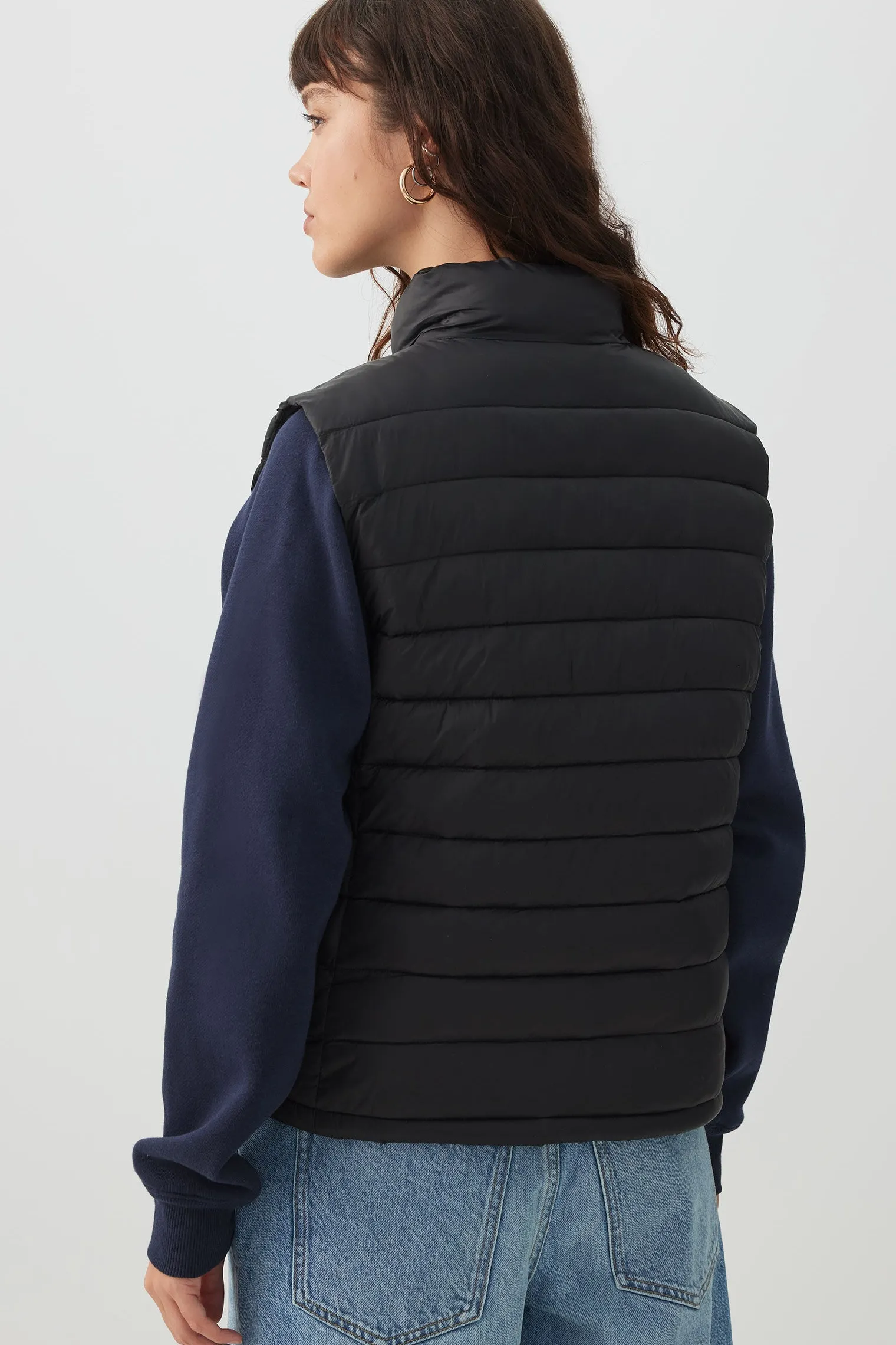 Lightweight Short Puffer Vest