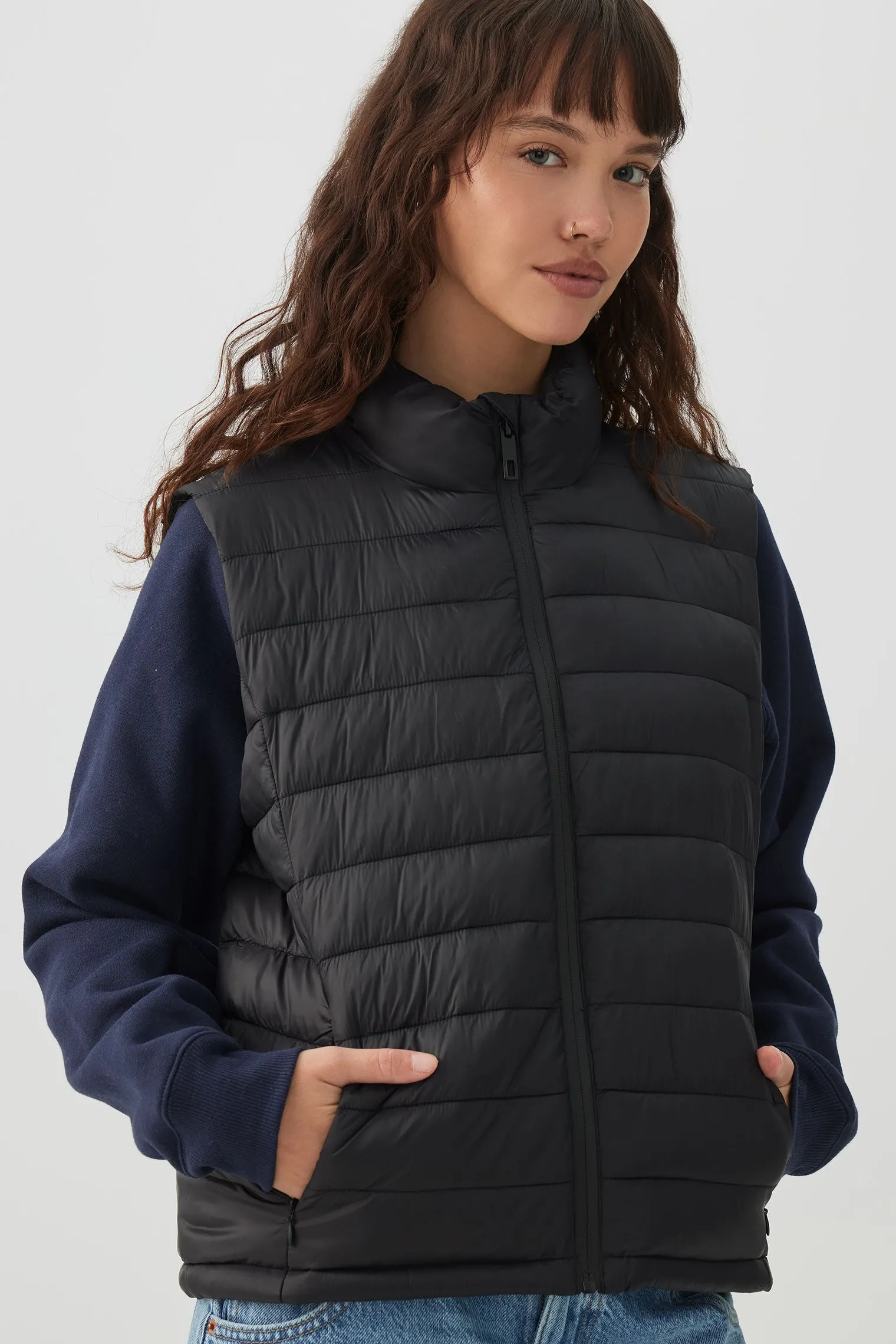 Lightweight Short Puffer Vest