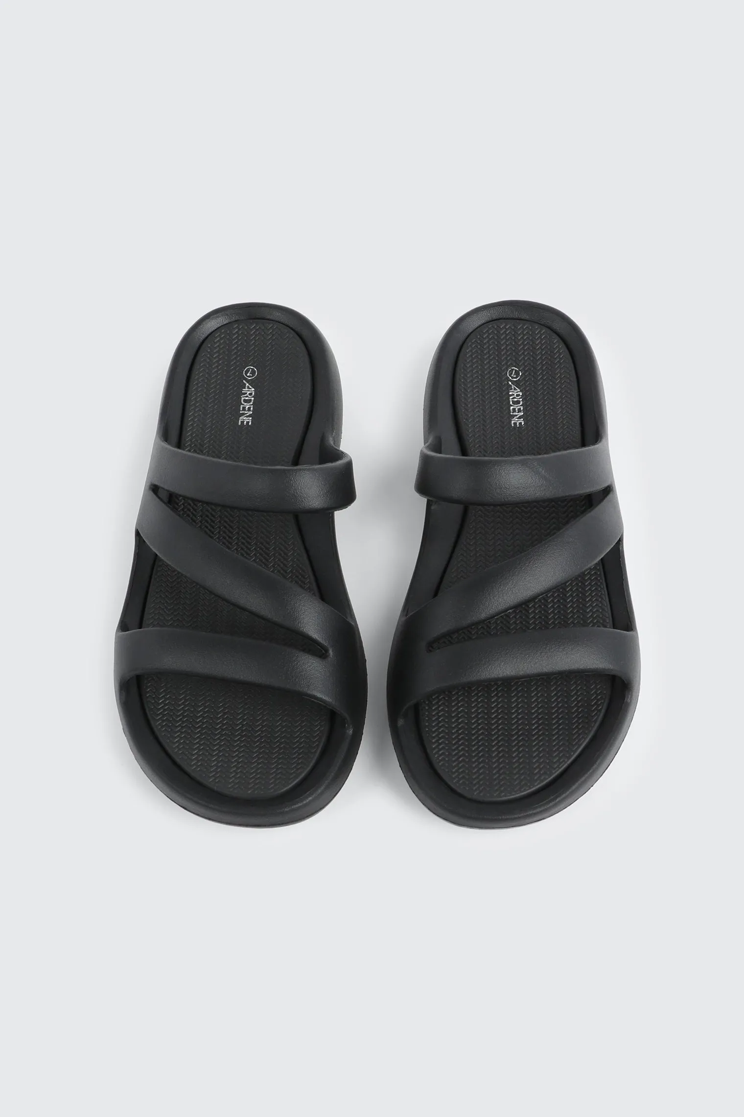 Lightweight Strappy Slide Sandals