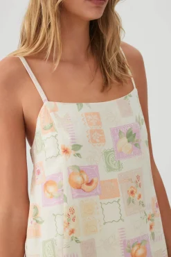 Linen Blend Square Neck Romper