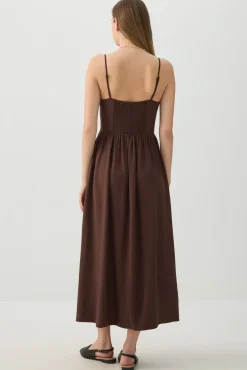 Linen Midi Dress