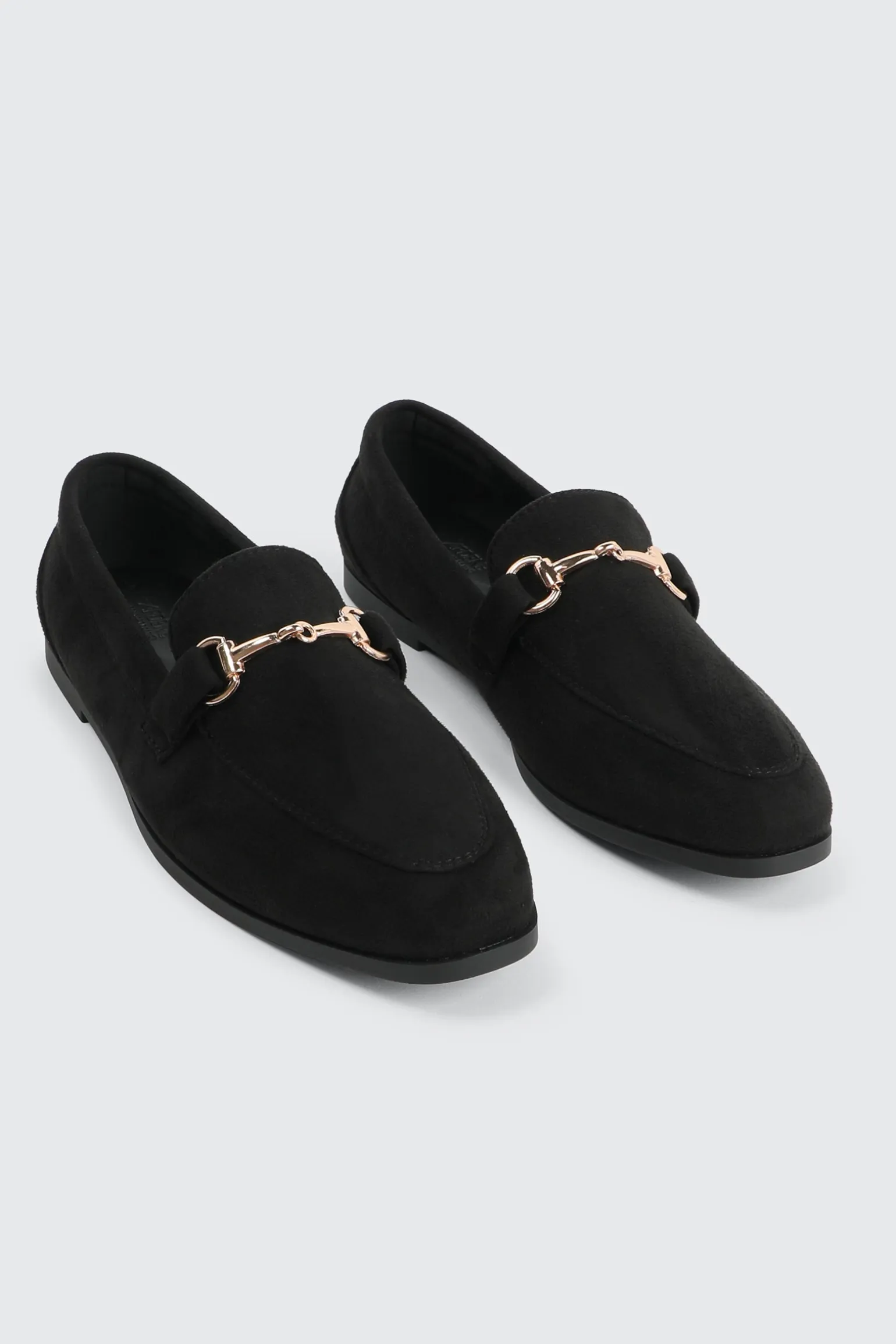 Loafers with Chain Detail