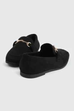 Loafers with Chain Detail