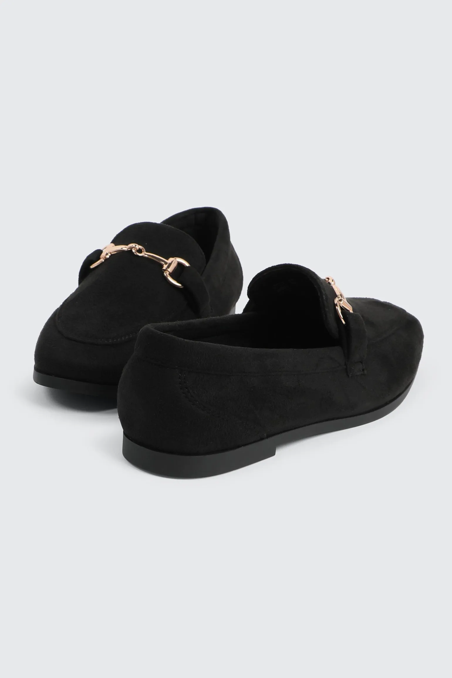 Loafers with Chain Detail