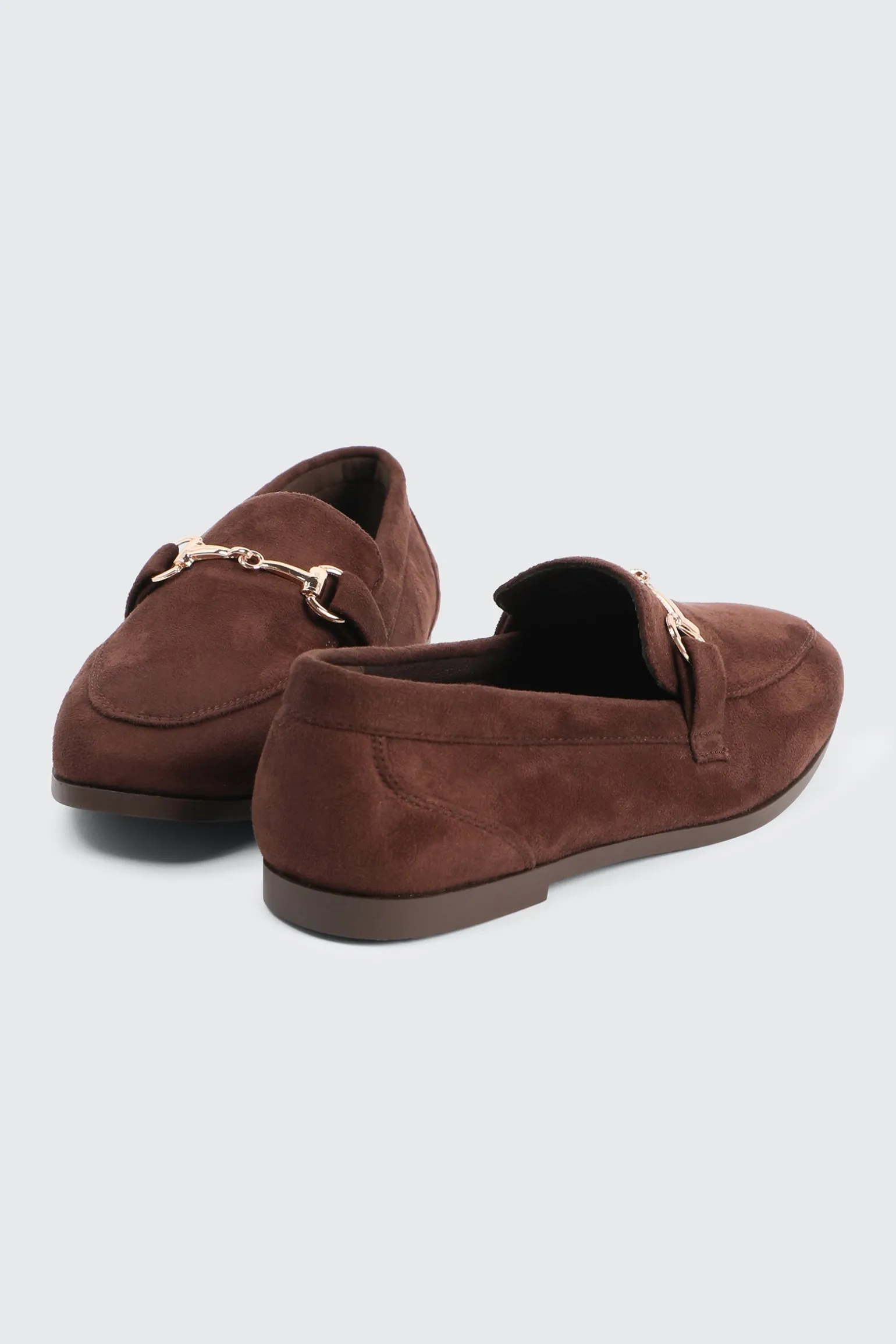 Loafers with Chain Detail