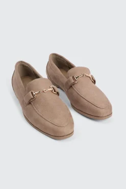 Loafers with Chain Detail