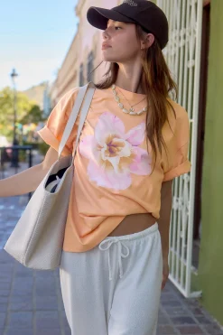 Longline Oversized Graphic T-Shirt