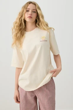 Longline Oversized Graphic T-Shirt