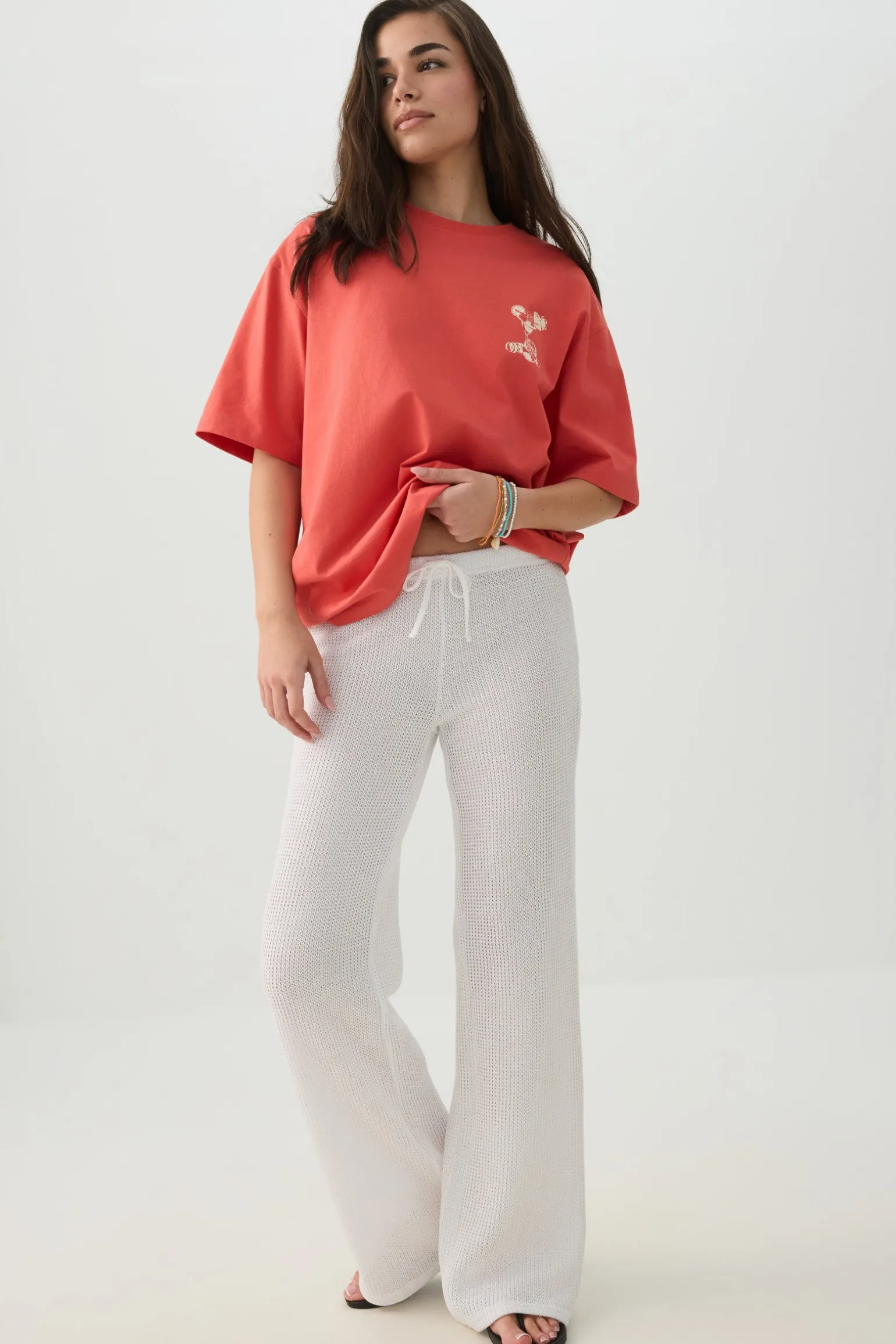 Long Oversized Graphic T-Shirt
