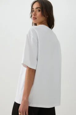 Long Oversized Graphic T-Shirt