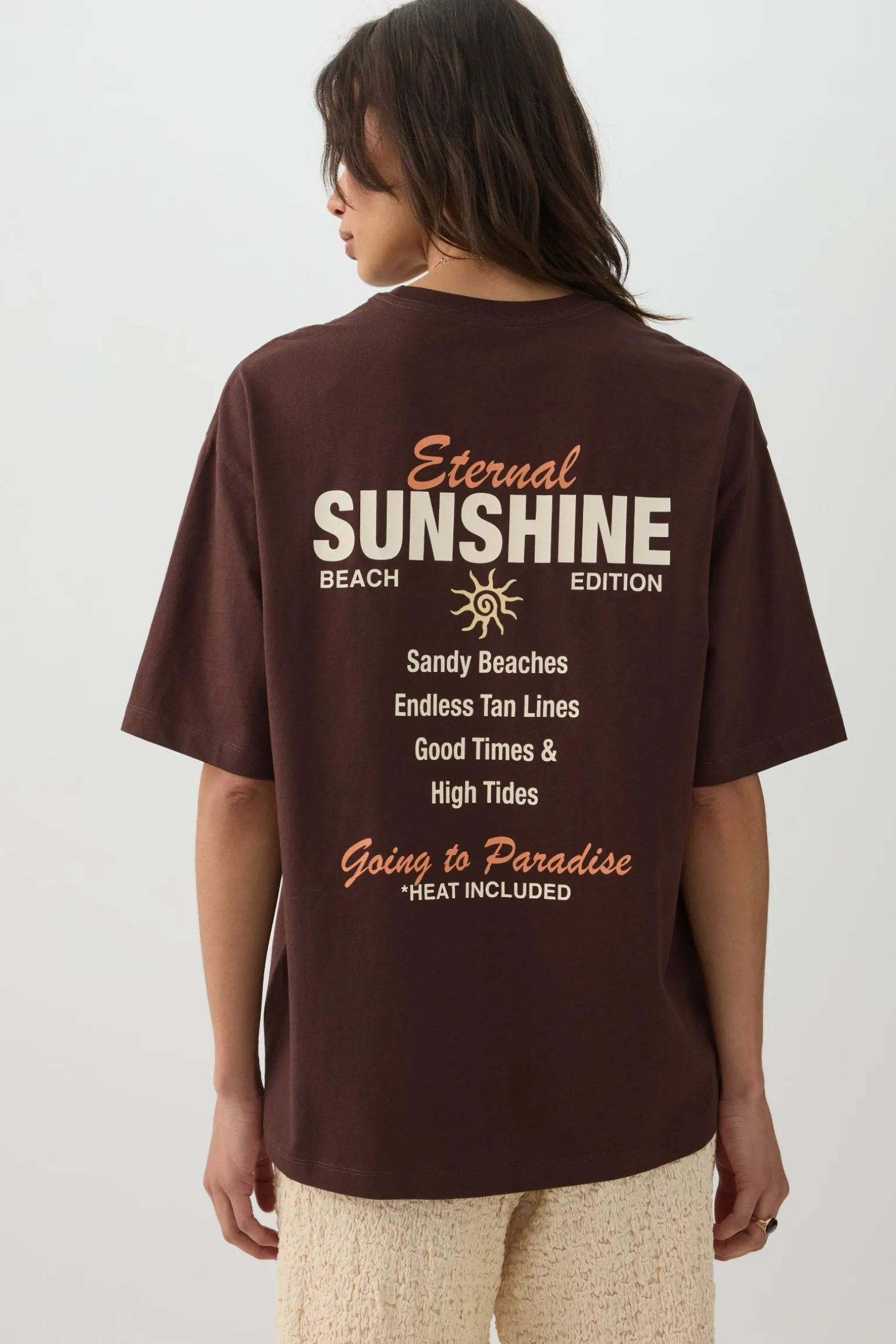 Long Oversized Graphic T-Shirt