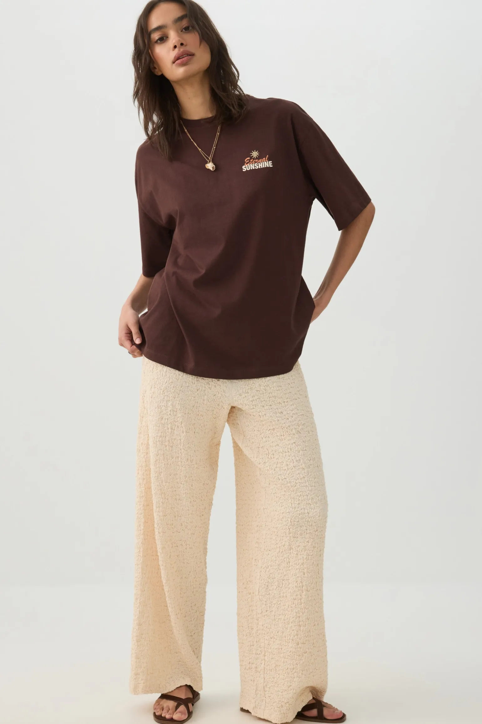 Long Oversized Graphic T-Shirt
