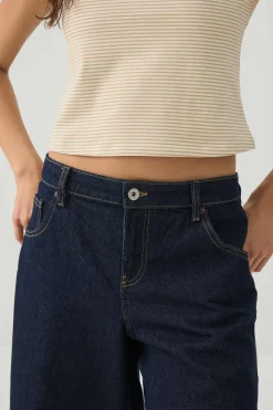 Low Rise Denim Jorts