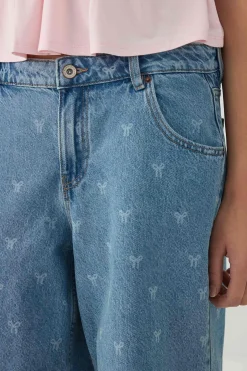 Low Rise Denim Jorts