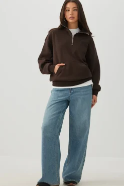 MADESOFT™ Fleece Half Zip Sweatshirt