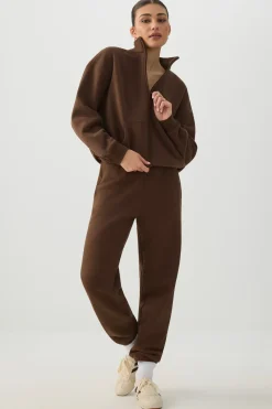 MADESOFT™ Fleece Oversized Half Zip Sweatshirt