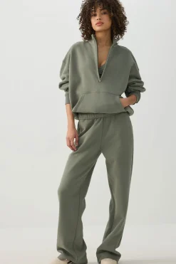 MADESOFT™ Fleece Oversized Half Zip Sweatshirt