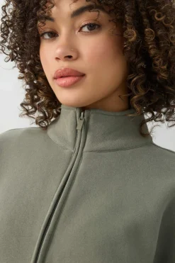 MADESOFT™ Fleece Oversized Half Zip Sweatshirt