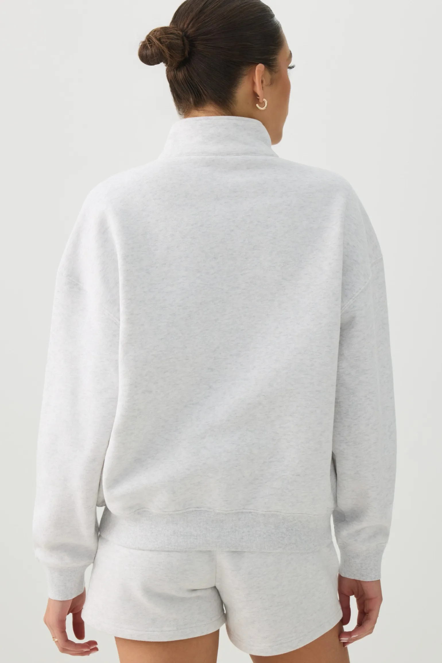 MADESOFT™ Fleece Oversized Half Zip Sweatshirt