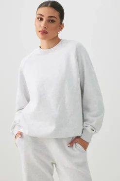 MADESOFT™ Fleece Raglan Crew Neck Sweatshirt