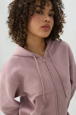 MADESOFT™ Fleece Short Zip Up Hoodie