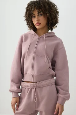 MADESOFT™ Fleece Short Zip Up Hoodie