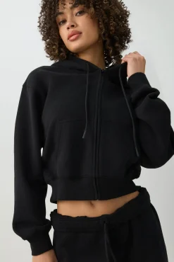 MADESOFT™ Fleece Short Zip Up Hoodie