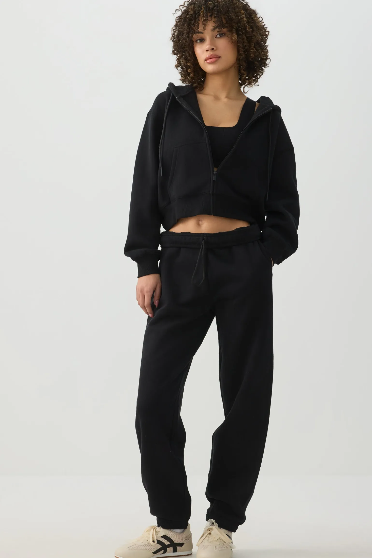 MADESOFT™ Fleece Short Zip Up Hoodie