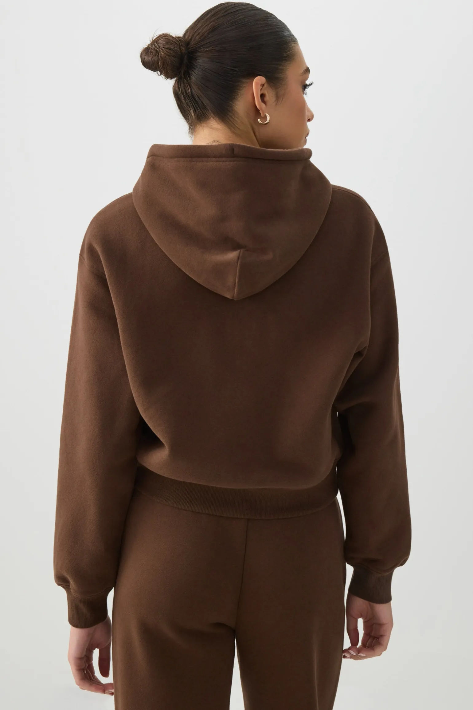 MADESOFT™ Fleece Short Zip Up Hoodie