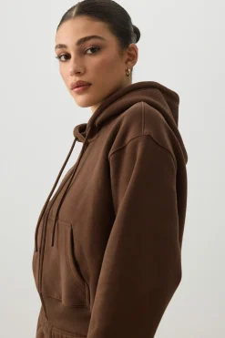 MADESOFT™ Fleece Short Zip Up Hoodie