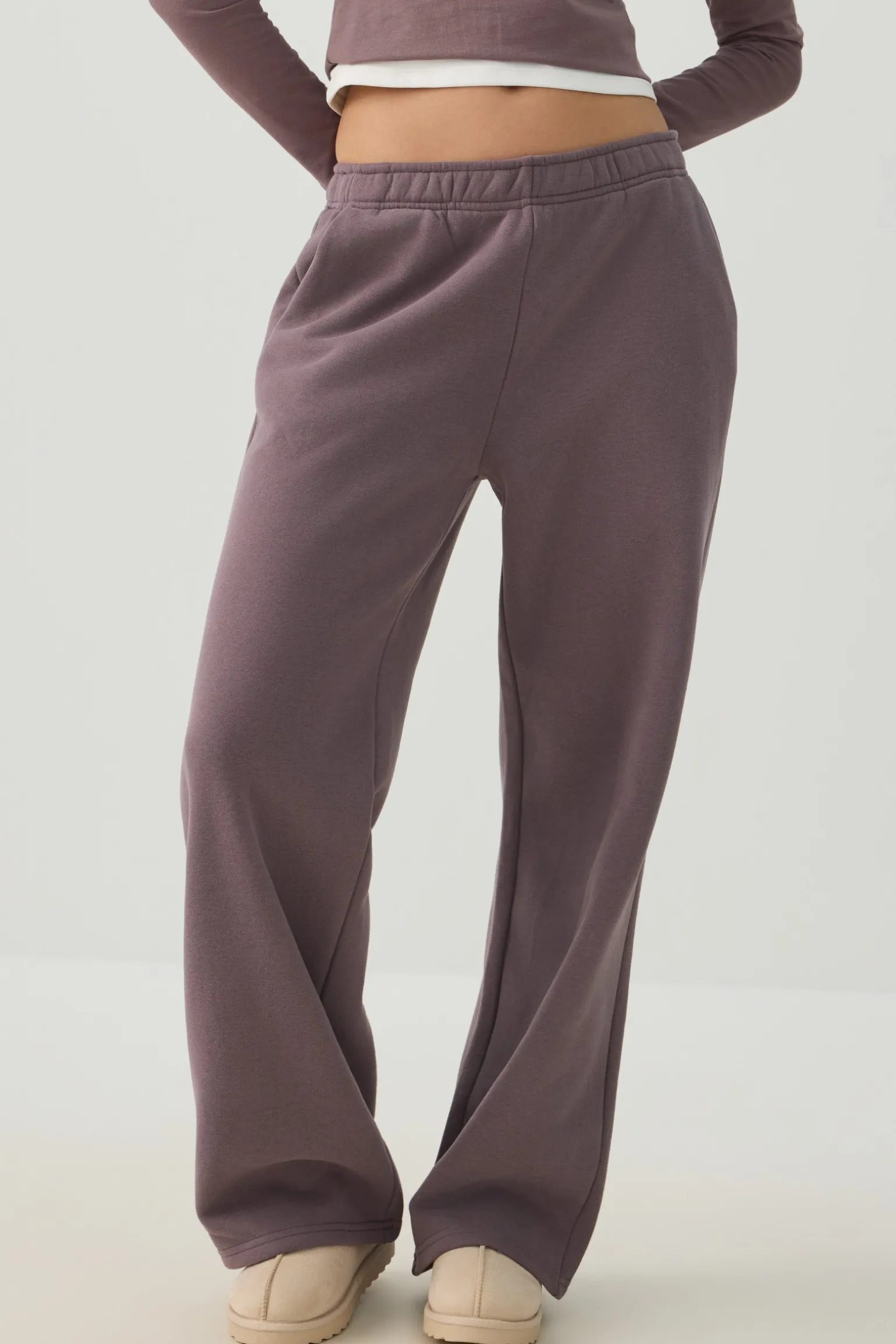 MADESOFT™ Fleece Straight Leg Sweatpants