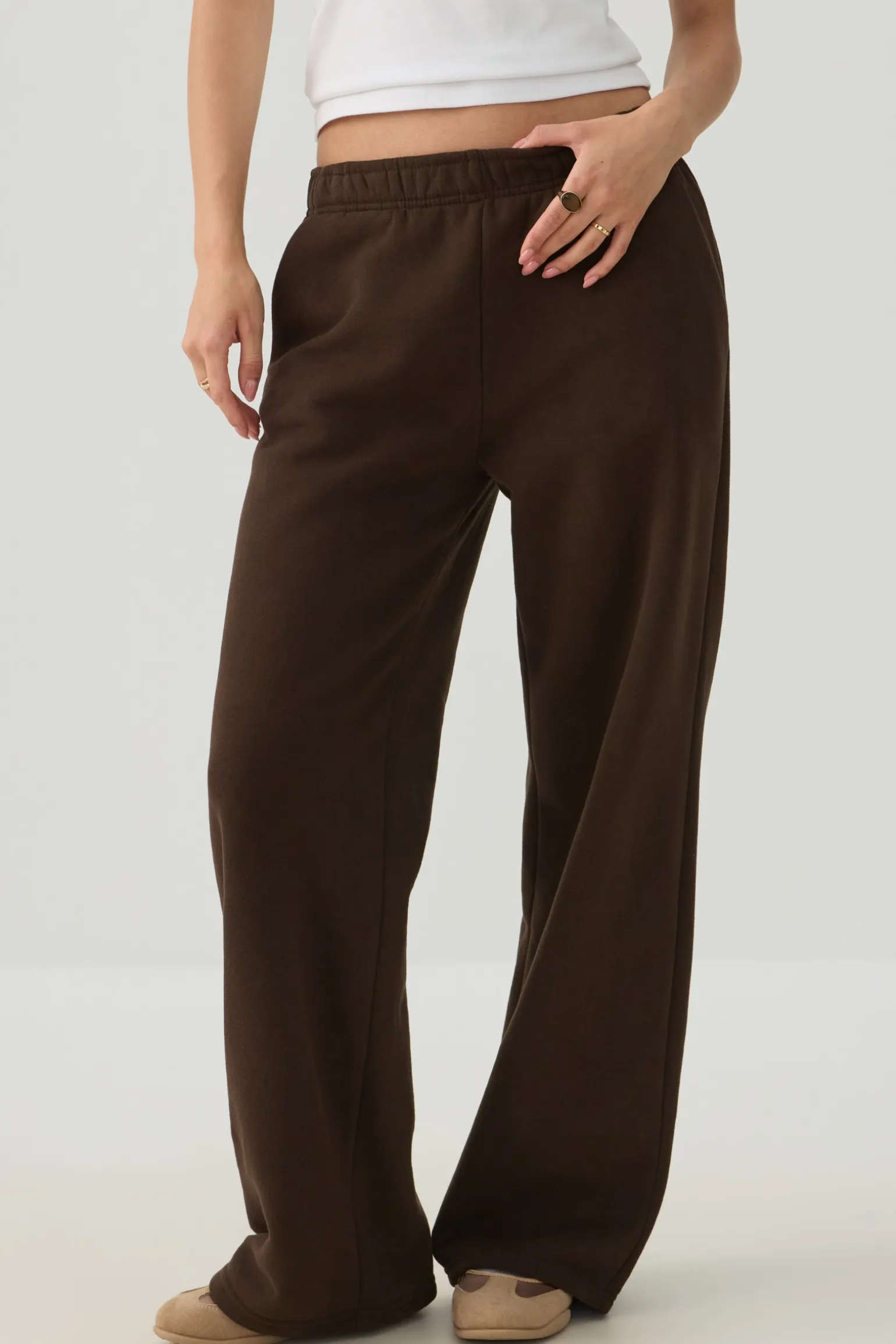 MADESOFT™ Fleece Straight Leg Sweatpants