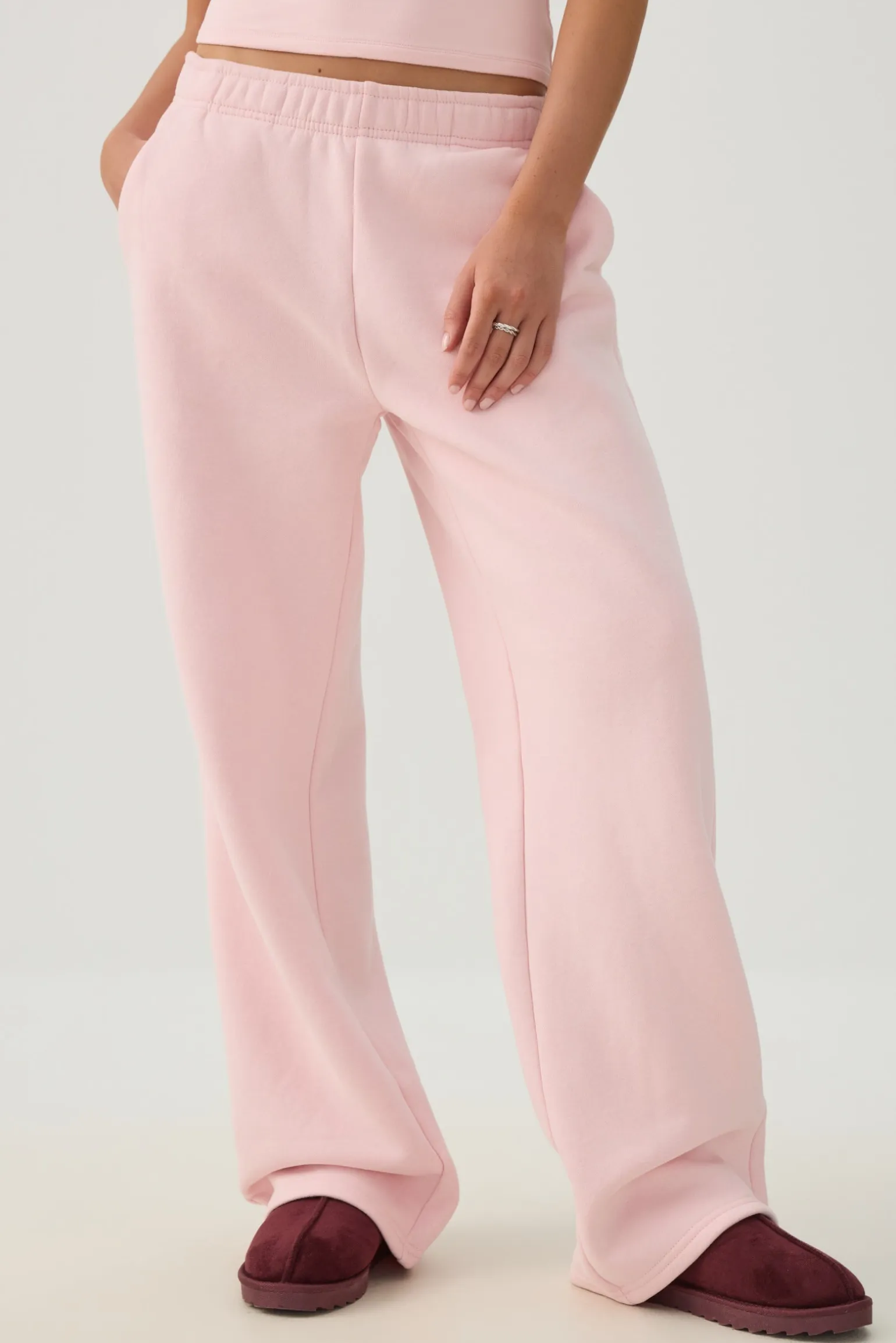 MADESOFT™ Fleece Straight Leg Sweatpants
