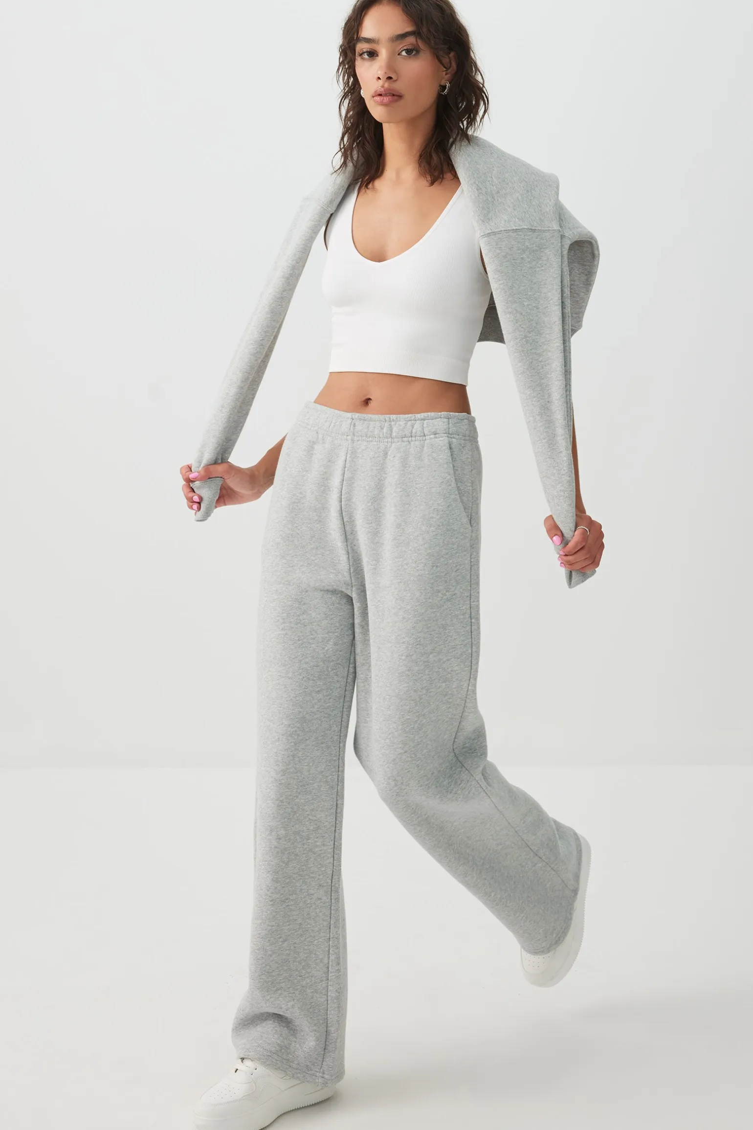MADESOFT™ Fleece Straight Leg Sweatpants