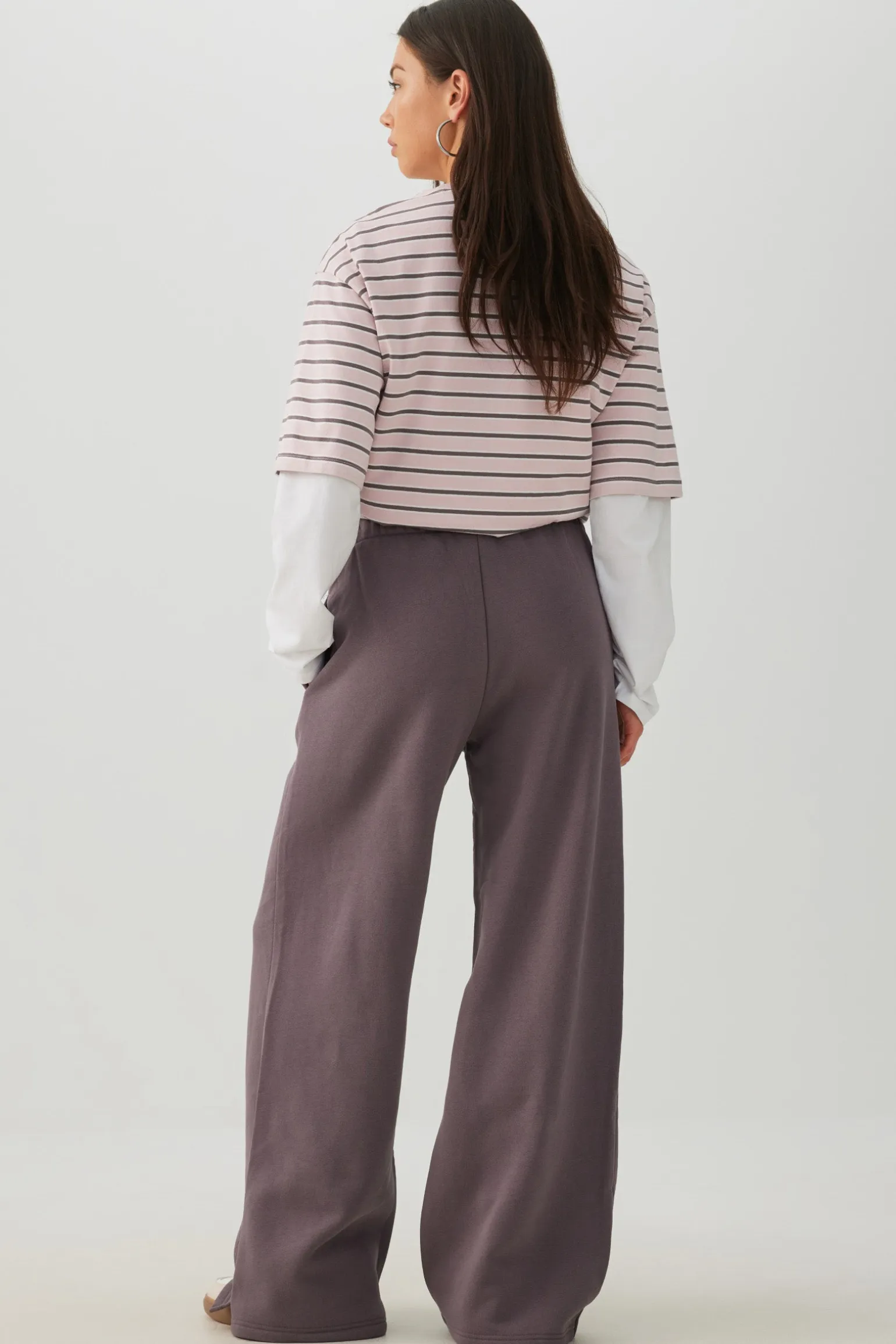 MADESOFT™ Fleece Wide Leg Sweatpants