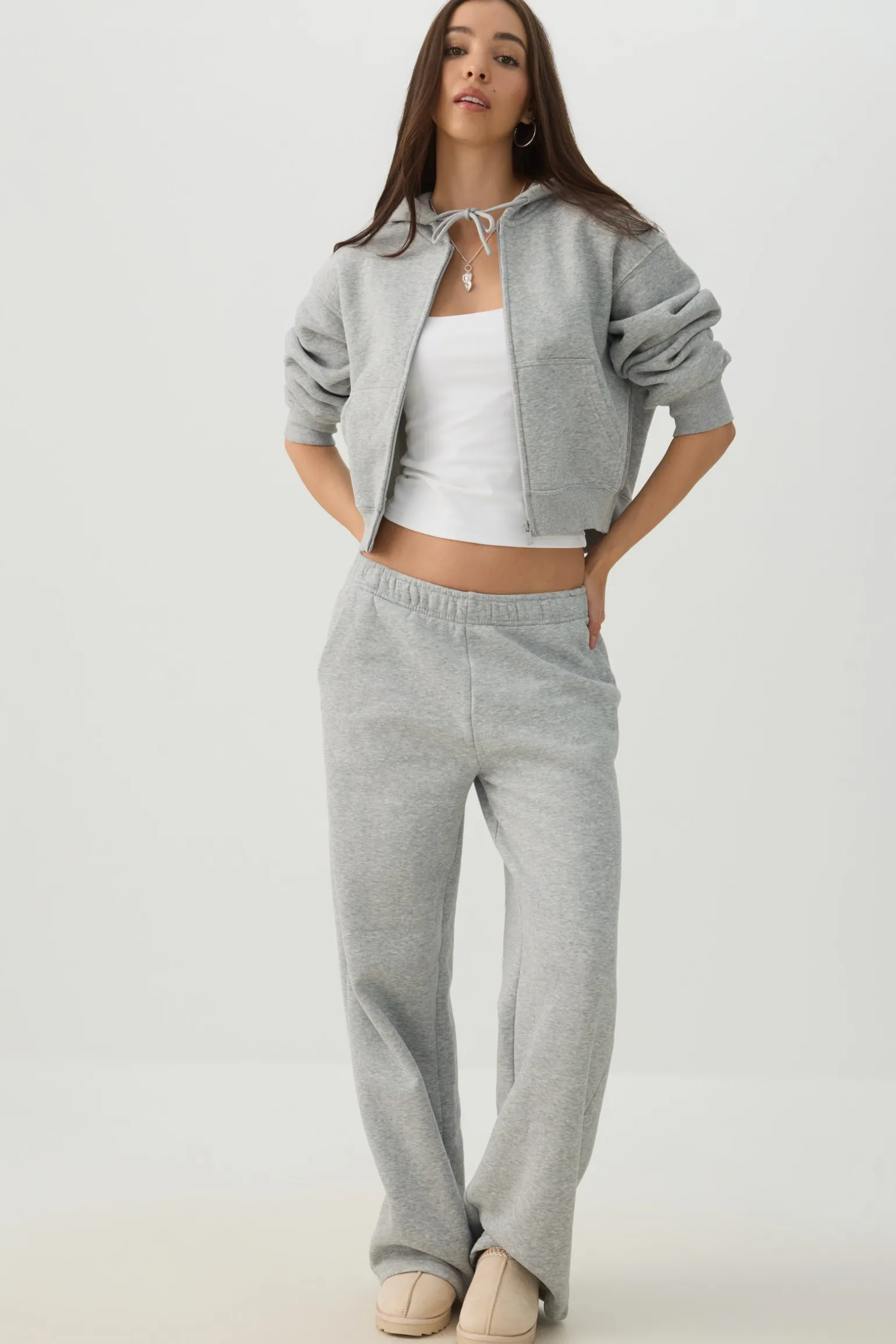 MADESOFT™ Fleece Zip Up Hoodie