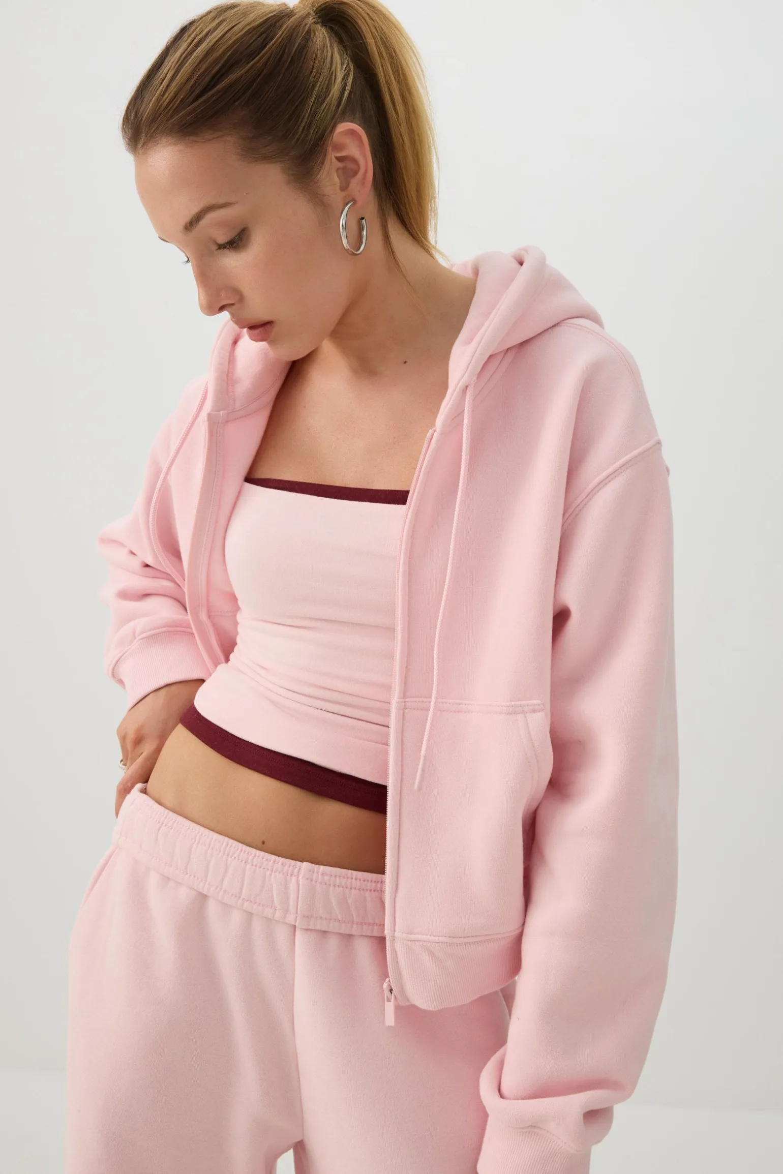 MADESOFT™ Fleece Zip Up Hoodie