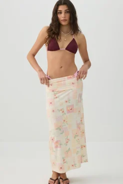 Maxi Fold-Over 2-in-1 Skirt