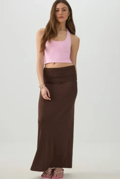 Maxi Fold-Over 2-in-1 Skirt