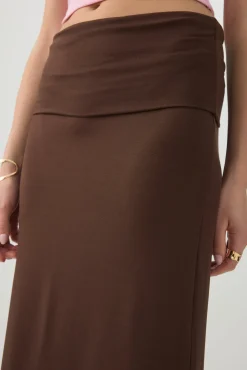 Maxi Fold-Over 2-in-1 Skirt
